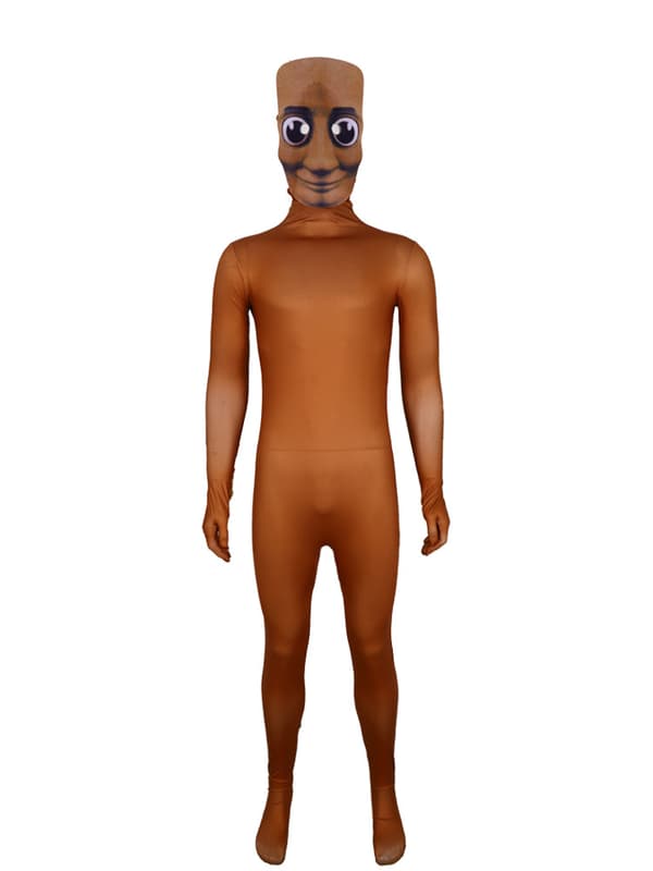 Halloween-tikku-ukko-asu, rooliasu, esiintymisasu 150cm