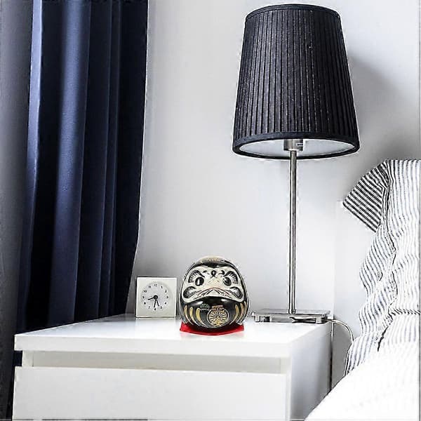 2st Daruma-figur Keramisk Japansk Daruma-dockstaty Rikedom Säkerhet Darma[zd]