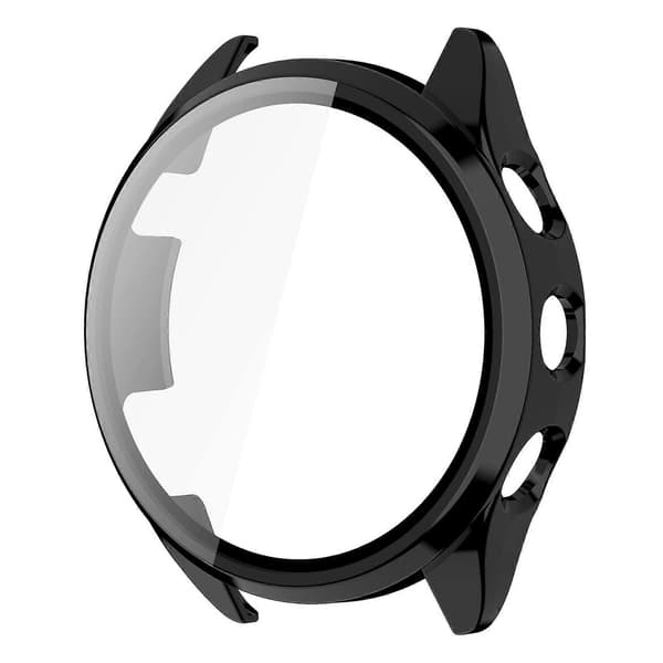 PC + karkaistu kalvo integroitu kellon suojakotelo Garmin Forerunner 165:lle Black