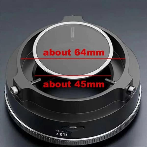 IL37 Mikroskop Polariseret LED-ringlys Anti-illuminator-kilde Eliminerer refleksioner