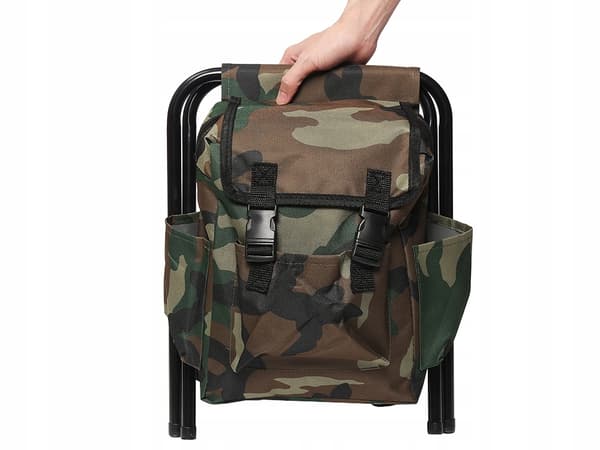 Ryggsäck med hopfällbar pall - 10 L 1300