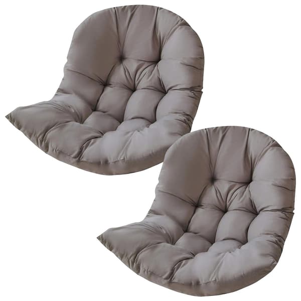 [zd]Pute til hengestol - Stolpute 80×100 cm 3990 2-Pack Grey