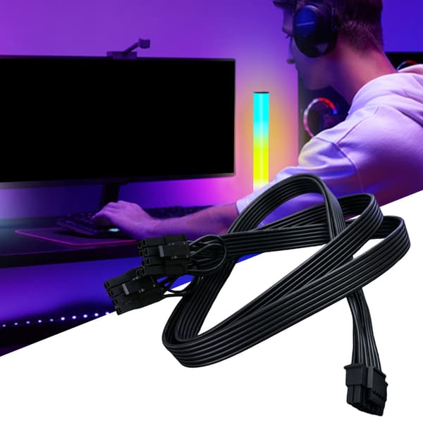 12VHPWR til 8-bens GPU-strømkabel til 4090 4080 4070 Ti High End grafikkort