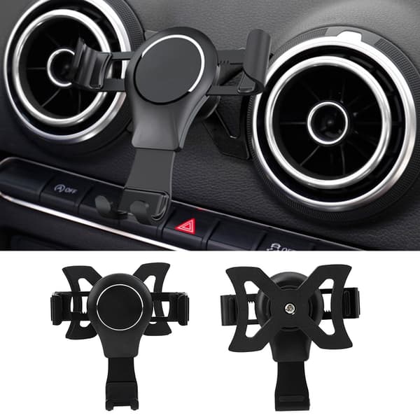 Biltelefonholder Beslag Aluminiumlegering 4.0-6.0 tommer Passer til Audi A3 S3 2014-2019