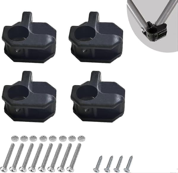 Campingstol Ersättningsfötter 4-pack, Kraftiga Reparationsfötter för Fällstol