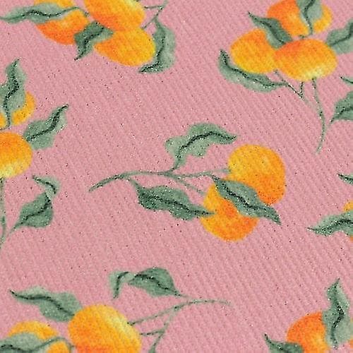 Bordslöpare med apelsiner 220 cm x 35 cm Rosa