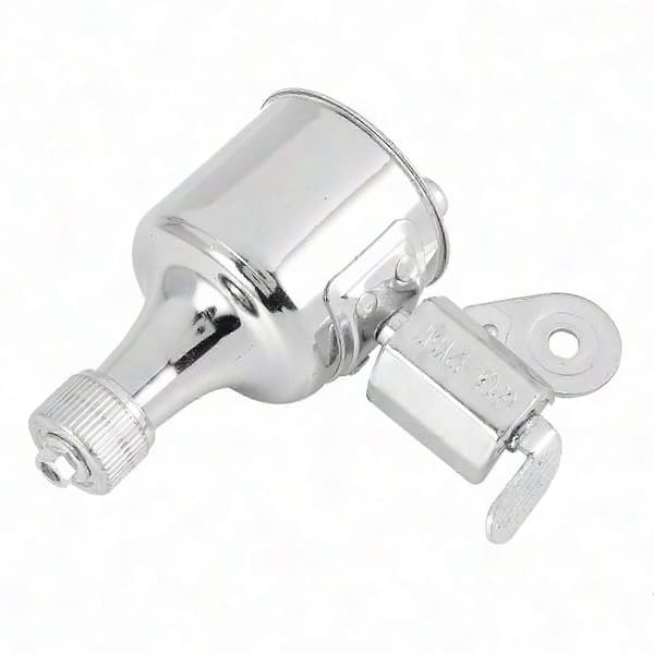 12V 6W Sykkel Dynamo Lysgenerator Kit med Friksjonsmotor for Front- og Baklys Silver