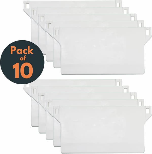 [zd]Vertikala persiennvikter 89 mm (3,5 tum) - Reservdelar Bottenvikter Lameller - Vit (10)