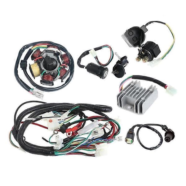 [zd]Komplet elektrisk ledningsnet til GY6 150CC ATV Quad Go Kart