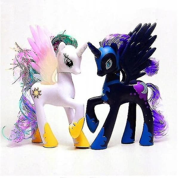 2 stk. My Little Pony Princess Luna Celestia