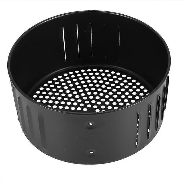 Erstatningskurv til Airfryer, Non-stick Robust Steking Matlaging Rustfritt Stål Bakebrett for Alle Svart