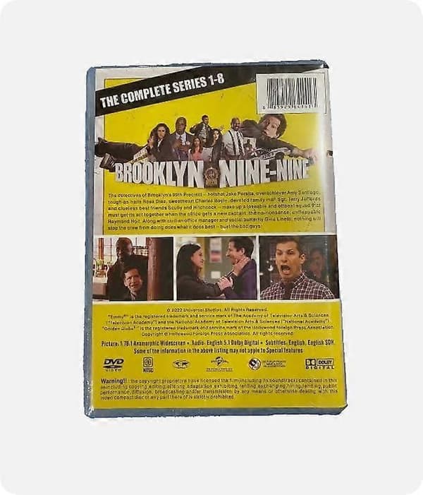 Brooklyn Nine-Nine: Den komplette serie sæson 1-8 engelsk version (DVD 21-disc boks-sæt) Ny[zd]