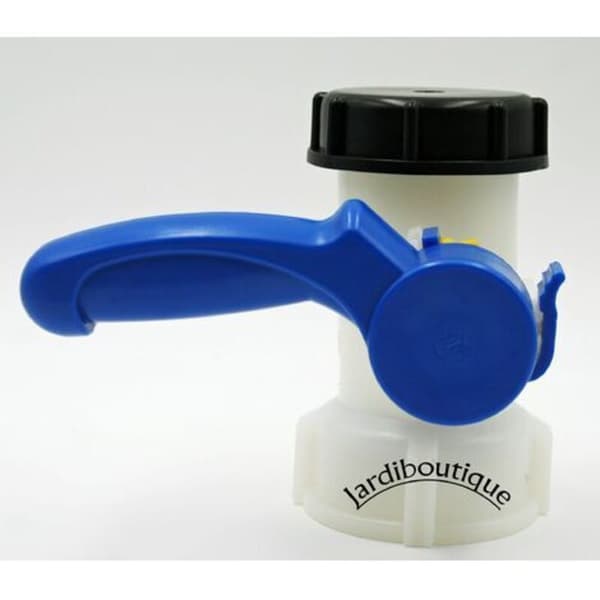 [zd]Ventil för 1000 liters 2 \"/ 62 mm tankventil Integrerad Plast DN40 (62 mm)