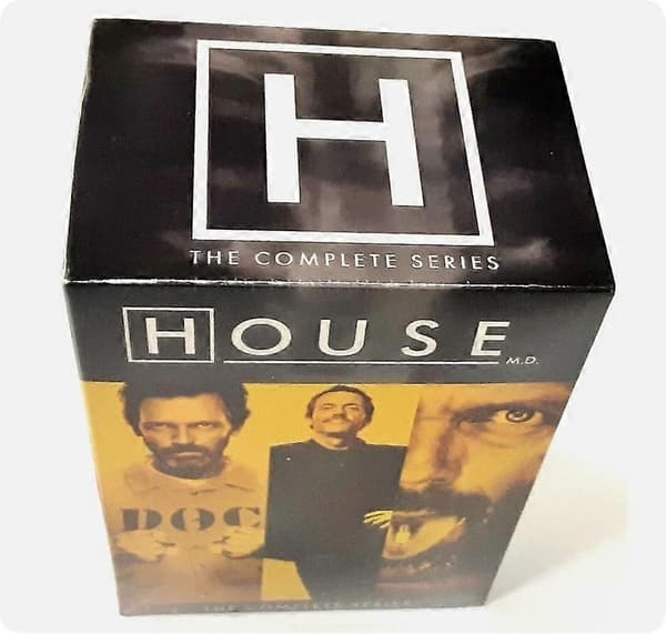 House M.D MD Koko sarja 1-8 (DVD, 41 levyä) Uusi sinetöity boksipaketti [zd]