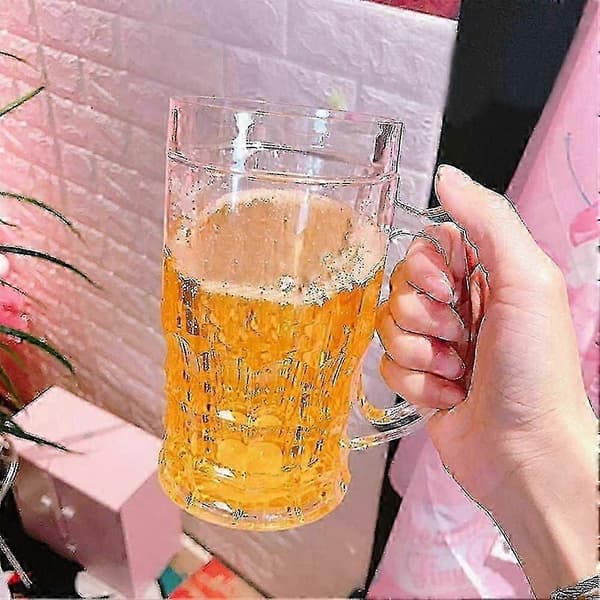 Ovela olutmuki - Kaksinkertainen välikerrosjäähuijausvalemuki (401-500ml) - L