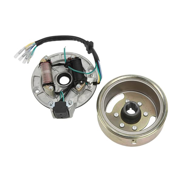 Magneto Stator Svinghjul Rotor Kit Kobber Aluminium til 90cc 110cc 125cc 140cc Kick Start Motor PIT PRO PIT Bike