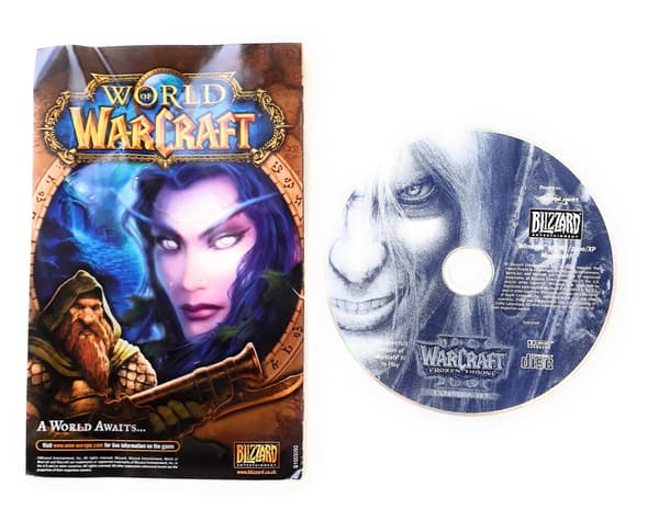 Warcraft 3 Frozen Throne Expansion Pack (PC) CD-skiva för PC CD-skiva för PC