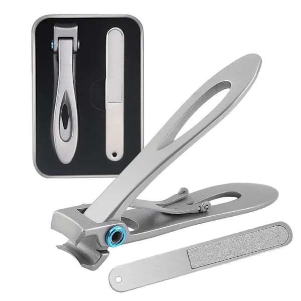 [zd]Nail clippers for thick nails, avoid complicated cuts - Nail scissors silver