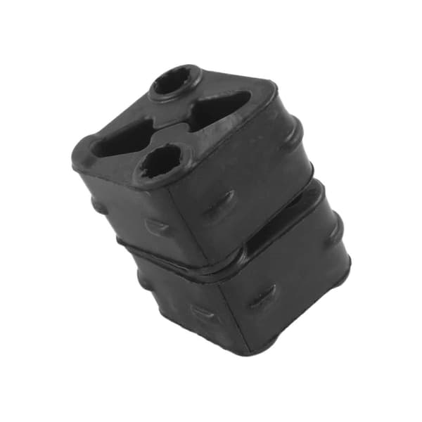 Bageste udstødningsrørsstøtte Isolator Lyddæmper Gummibøjle Vibrationsdæmper til Ram 1500 2019- 68519121AA 68335439AA Black
