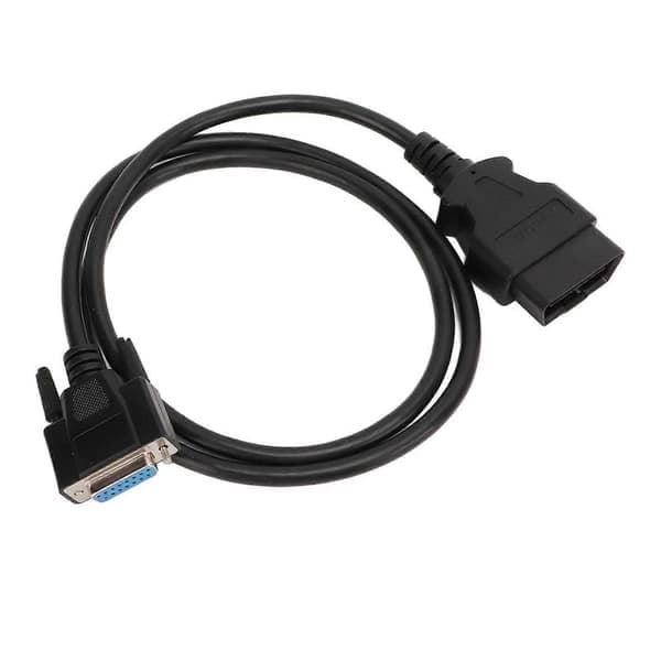 [zd]Main OBD2 Cable OBDII Test Diagnostic Connector Adapter Cable Replacement for Launch CRP123 CRP129