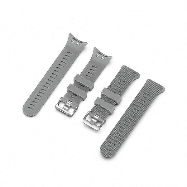 Garmin Forerunner 45 / 45S Silikonersättningsarmband Grey