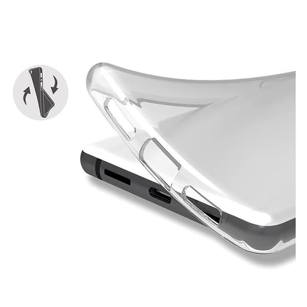 Google Pixel 5 läpinäkyvä pehmeä TPU-kuori Transparent transparent