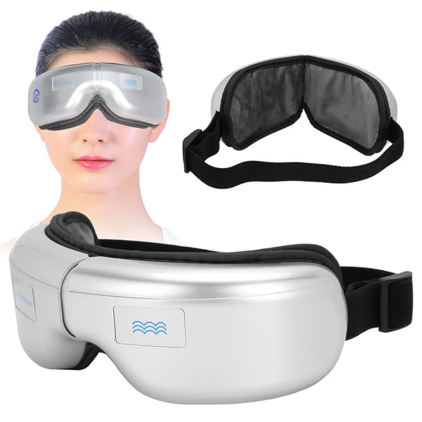 Elektrisk øjenmassageapparat Træthedslindrende varme Lufttryksvibration Øjenmassagemaskine