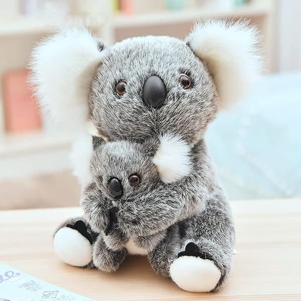 Koala-nallepehmolelu, pehmeä koalaemo ja -vauva lapsille ja tytöille