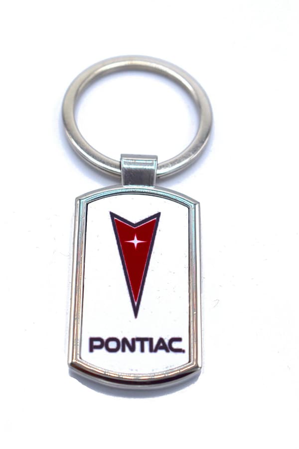 Pontiac Nøglering Silver silver