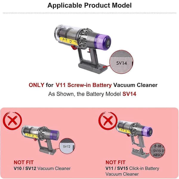 För V11 SV14 Støvsuger Stærk Trigger Switch Montering, Opgraderede Strømknap Udskiftningsdele Som Vist As Shown