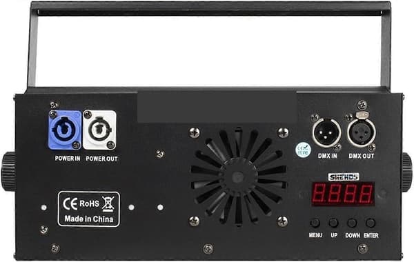 DJ Scenelys DualHead 200W LED, 2X100W Blinder, 2-i-1 Kald/Varmhvit, DMX Uplights for bryllup