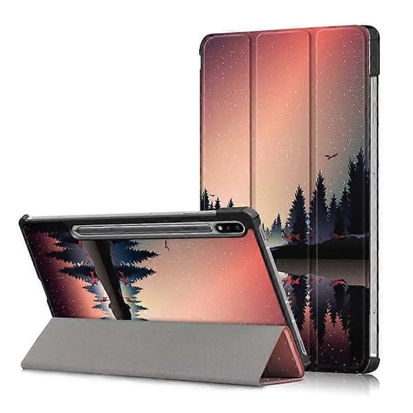 Til Samsung Galaxy Tab S8 S7 S6 Lite Etui Foldeholder Folio Smart Cover til Samsung Galaxy Tab S8 S7 S6 Lite 11 tommer Tablet HH For S6 Lite10.4 2022