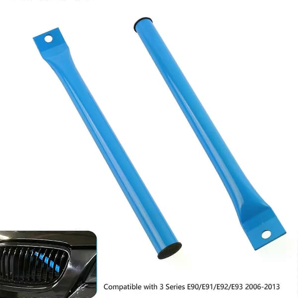 Blå Frontgrill Nyre-stivere V-stivere kompatible med E90 E91 E92 E93 320i 323i 325i 328i 330i 335d 335i 335is 335xi Red