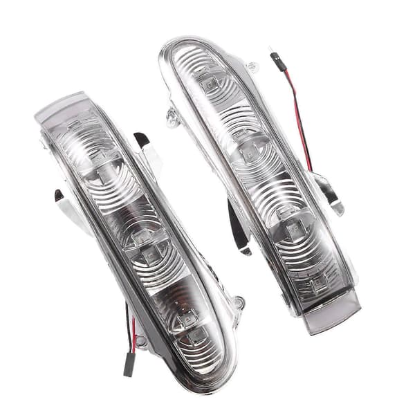 Pair Turn Signal Mirror Indicator Compatible with W220 S-Class 1999-2002 W215 CL-Class 1999-2003