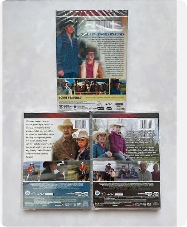 Heartland: Koko kaudet 16+17+18 (DVD, 9 levyn boksipaketti)