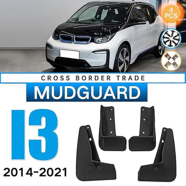 Bil Mudflaps For - I3 Electric 2021 2020 Mudguard Fender Mud Flap Guard Splash Mudguards Biltilbehør
