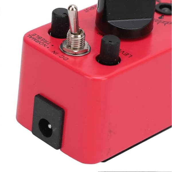 25-26 True Bypass Gitarpedal Simulasjonseffekt Tuner Elektrisk Gitarpedal Erstatning Rød[zd]