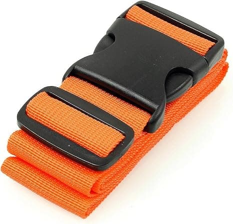 [zd]stk bagagestropper til kufferter, stropper, rejsebælter, tilbehør, multifunktionel Orange