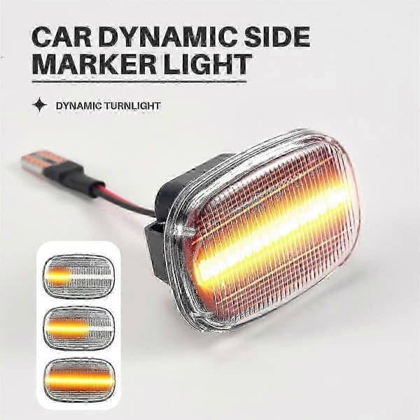 Bil Dynamisk LED Sidemarkeringslys Blinklys til Celica T19 T20 23 Avensis Starlet Prius Edition 5 5