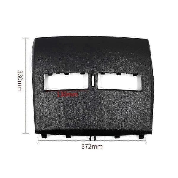 Bil Front LHD Dashboard Midterste Aircondition Udgangsdæksel 68414-ED50 egnet til Tiida 2005-2011 - Black