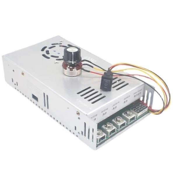 200A Regulator DC-motorreduksjon PWM-kontroller Høy- Kompatibel med forover bakover 12-48V 200A-S2 Lineær under belastning