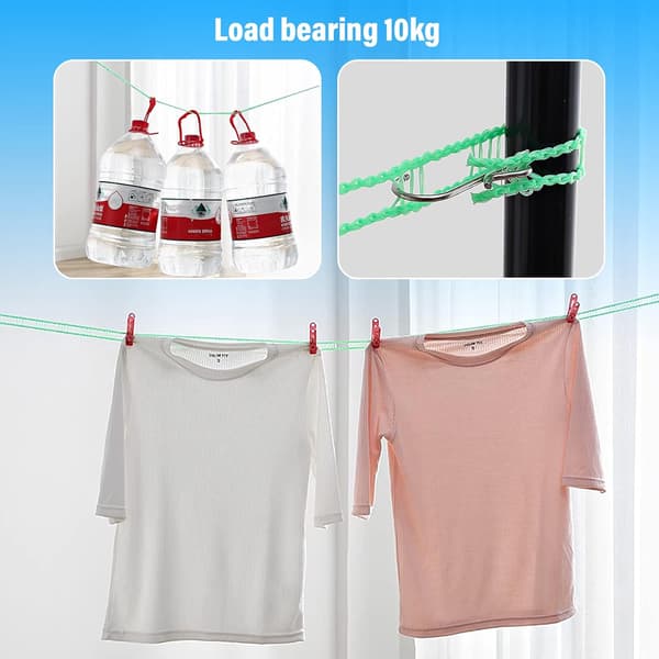 [zd]Vindtett klessnor, 3-pakning nylon klessnorer, vindtett p