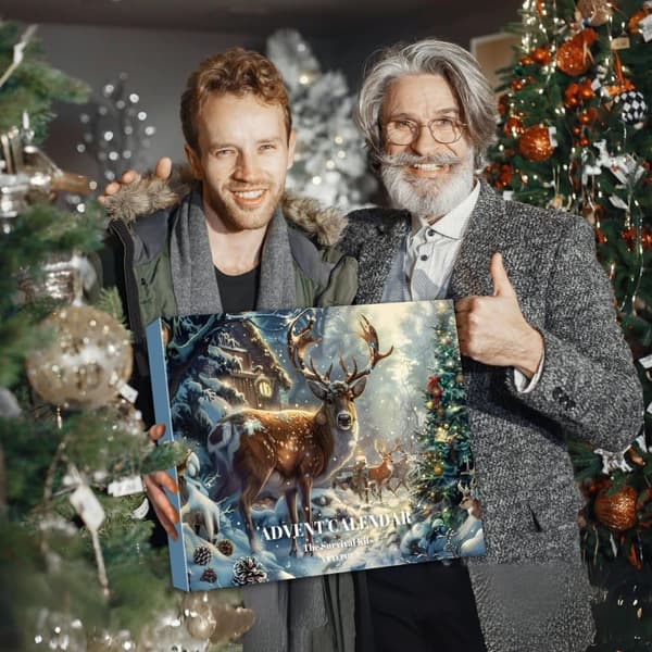 2026 Adventskalender Survival Kit – 24 Dagar Julkalender med Överlevnadsverktyg | Julklapp