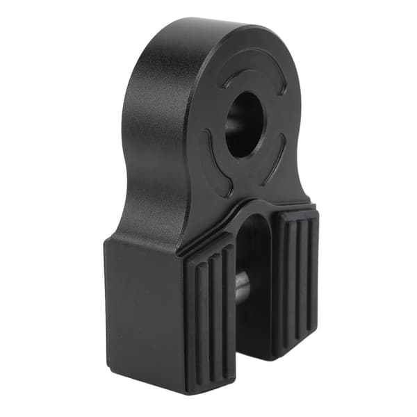 Winch Shacklefæste 30000Lbs Lastejernstift Gummibeskyttelse Universal til ATV Pickup Soft Shackel D Ring Sort