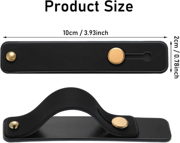 5-pak telefonløkke fingerholder, telefongrep finger Mo[zd]