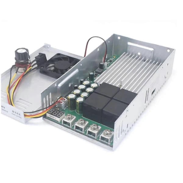 200A Regulator DC-motorreduksjon PWM-kontroller Høy- Kompatibel med forover bakover 12-48V 200A-S2 Lineær under belastning