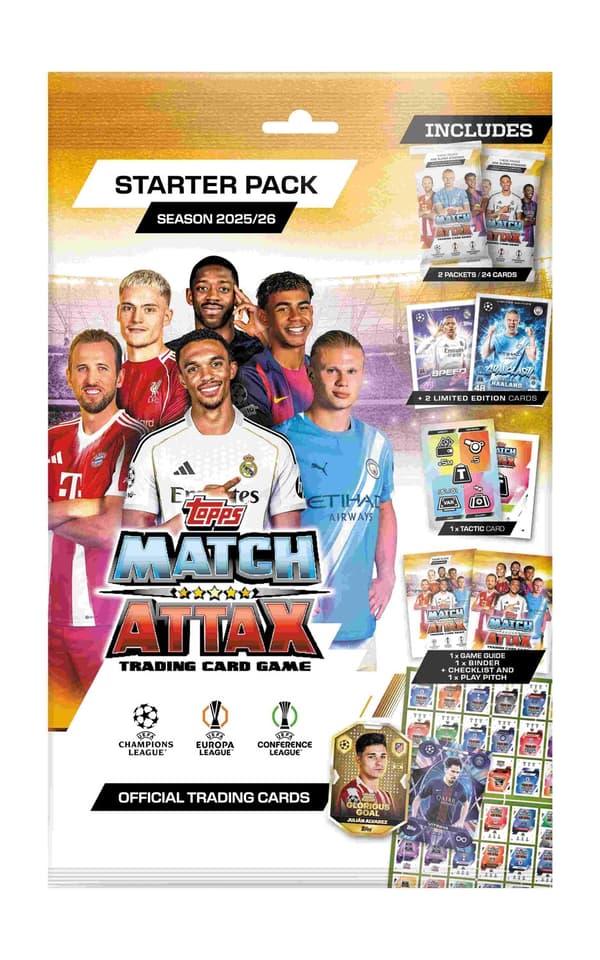 Match Attax Champions League 2025/26 Starter Pack multifärg multicolor