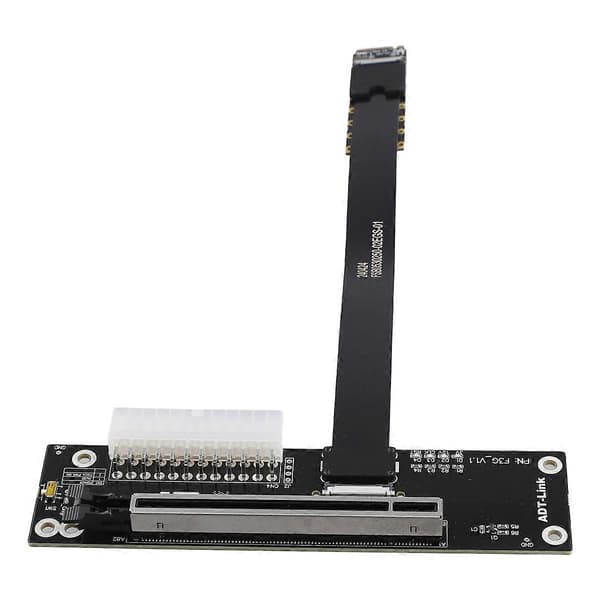 [zd]ADT-Link PCIe 5.0 M.2 NVMe - PCIE x16 eGPU -sovitin 25cm