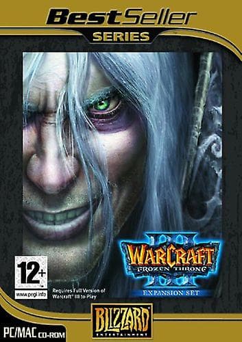 Warcraft 3 Frozen Throne -lisäosa (PC) CD-skiva för PC CD-skiva för PC