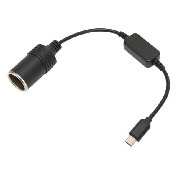 [zd]5V USB C han til 12V bil cigarettænder hun stik adapterkabel
